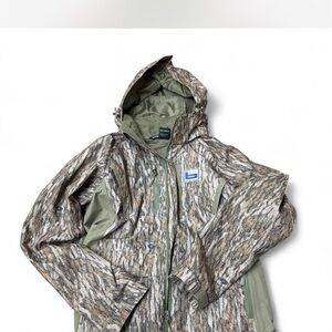 Branded Camo Hooded Jacket